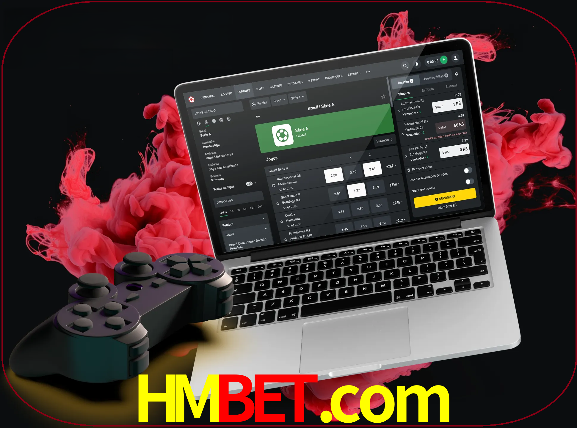 Visite a secção especial de jogos de vídeo em hmbet para descobrir em que jogos pode apostar e ganhar muito dinheiro.